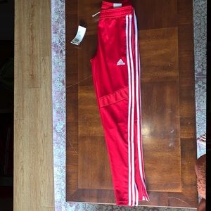 NWT Red Adidas Athletic Pants